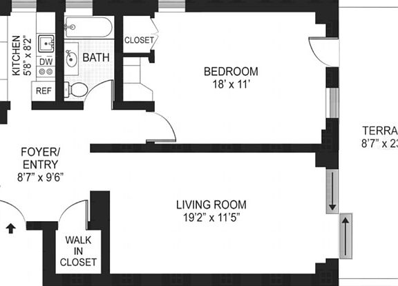 2nd image of 182 W Houston St #10B