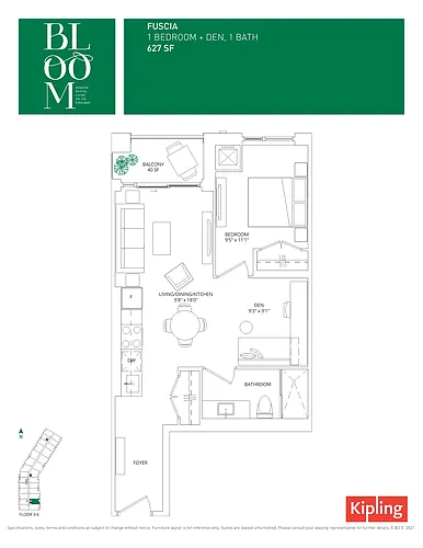 Floor plan 304