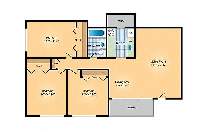 Floor plan 3X1
