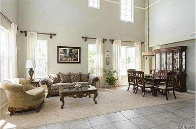 Sunny and Bright Throughout, the Living Room Captures Morning Su
