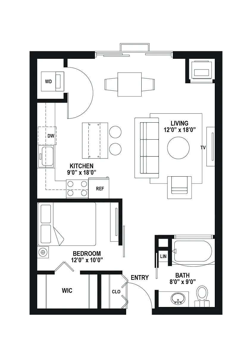 Floor plan B7