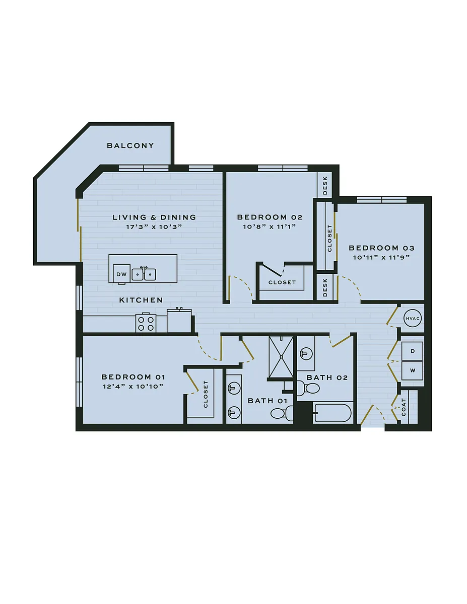 Floor plan C1