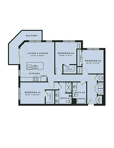 Floor plan C1