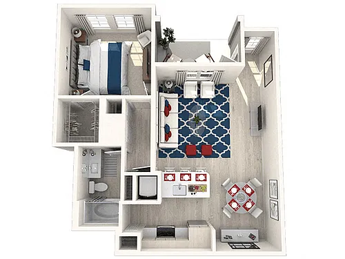 Floor plan A1 - Allegre