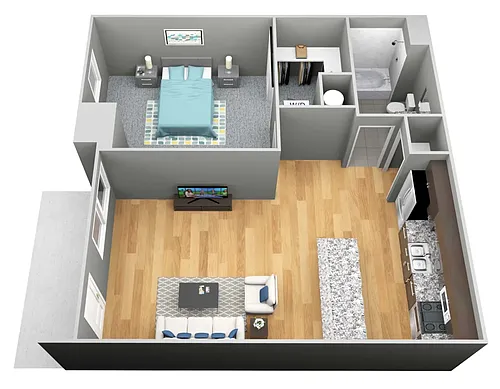 Floor plan The Mercer