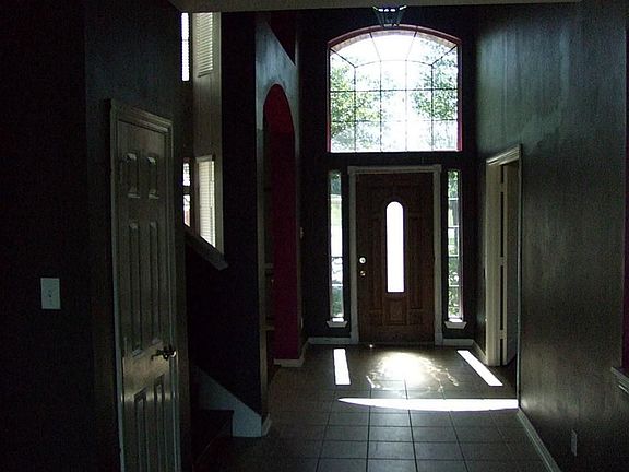 View of front door as you approach to open the door for your quests