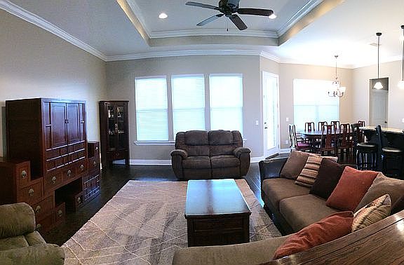 Living Room open to kitchen