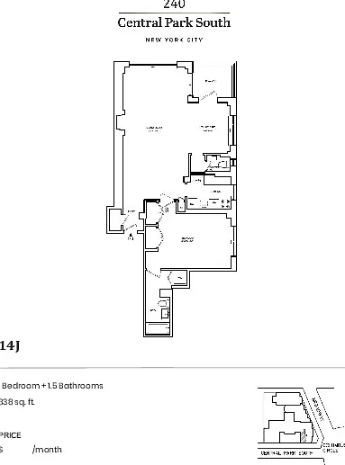 240 Central Park S #17J — Photo 2