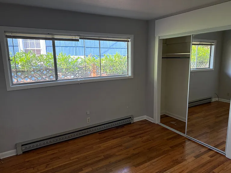 bedroom - does not have baseboard heating anymore/mini splits