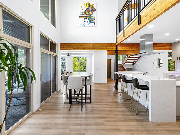 Dining Room open to Living Room above.