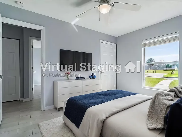 Second bedroom - staged