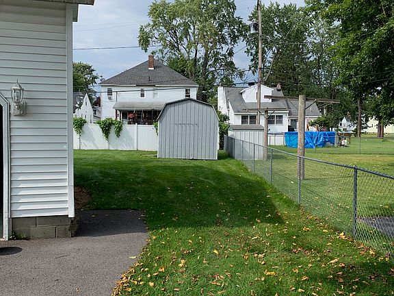 Side yard and Shed