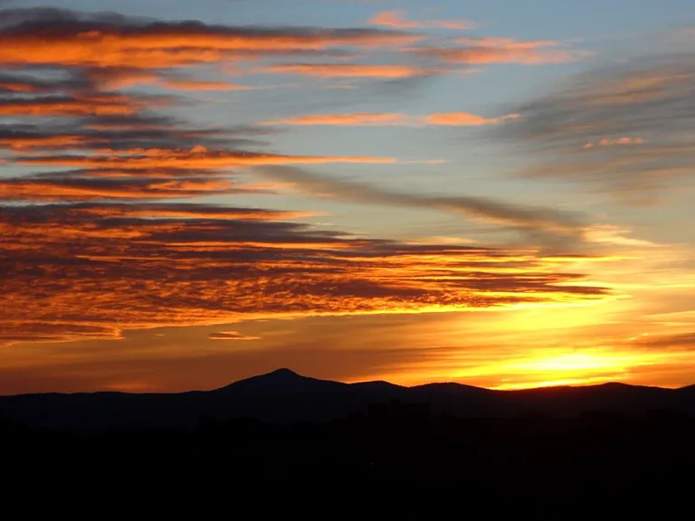 Typical Santa Fe Sunset.