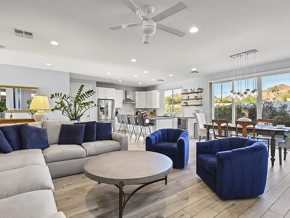 Open floor plan with immaculate views of Camelback Mountain
