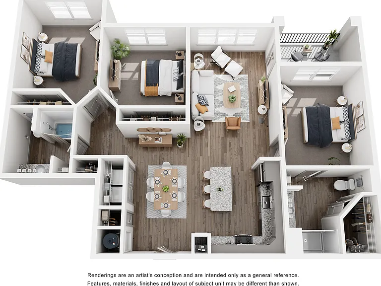 Center West Apartments — Photo 13