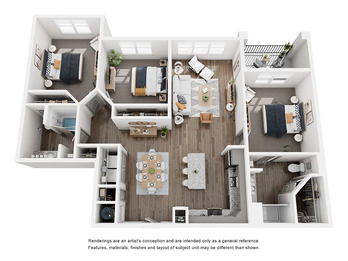 Floor plan Hickory
