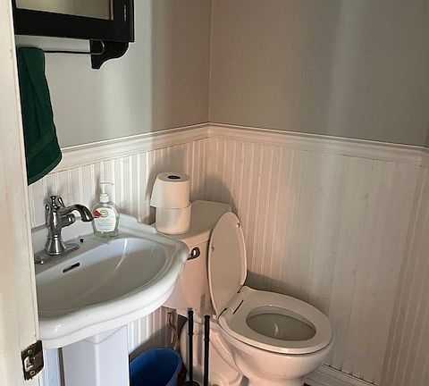 Half bathroom main floor