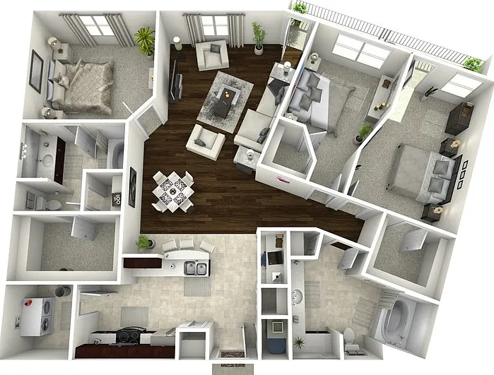 The Greenbrier Floorplan Diagram