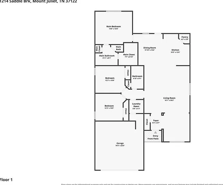 3 bed, 2.0 bath, 1633 sqft, $2,275 — Photo 2