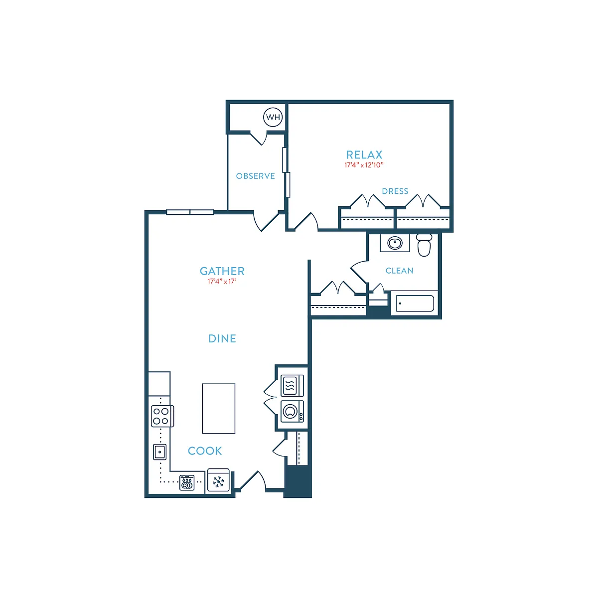 Floor plan Waypointe A4