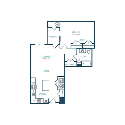 Floor plan Waypointe A4
