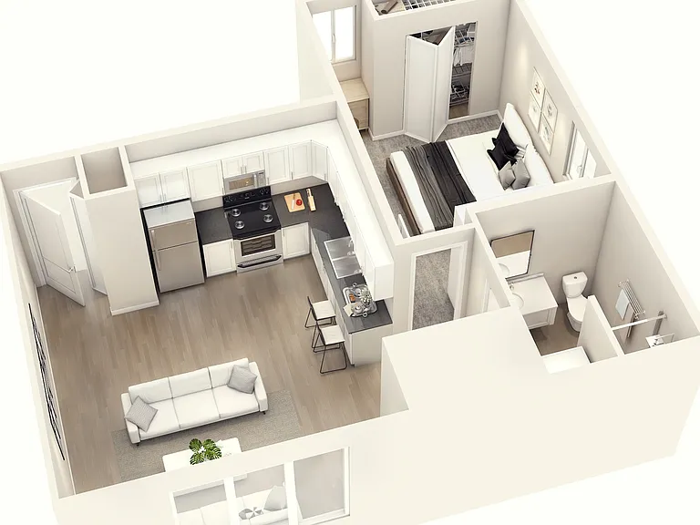 One Bedroom One Bedroom
