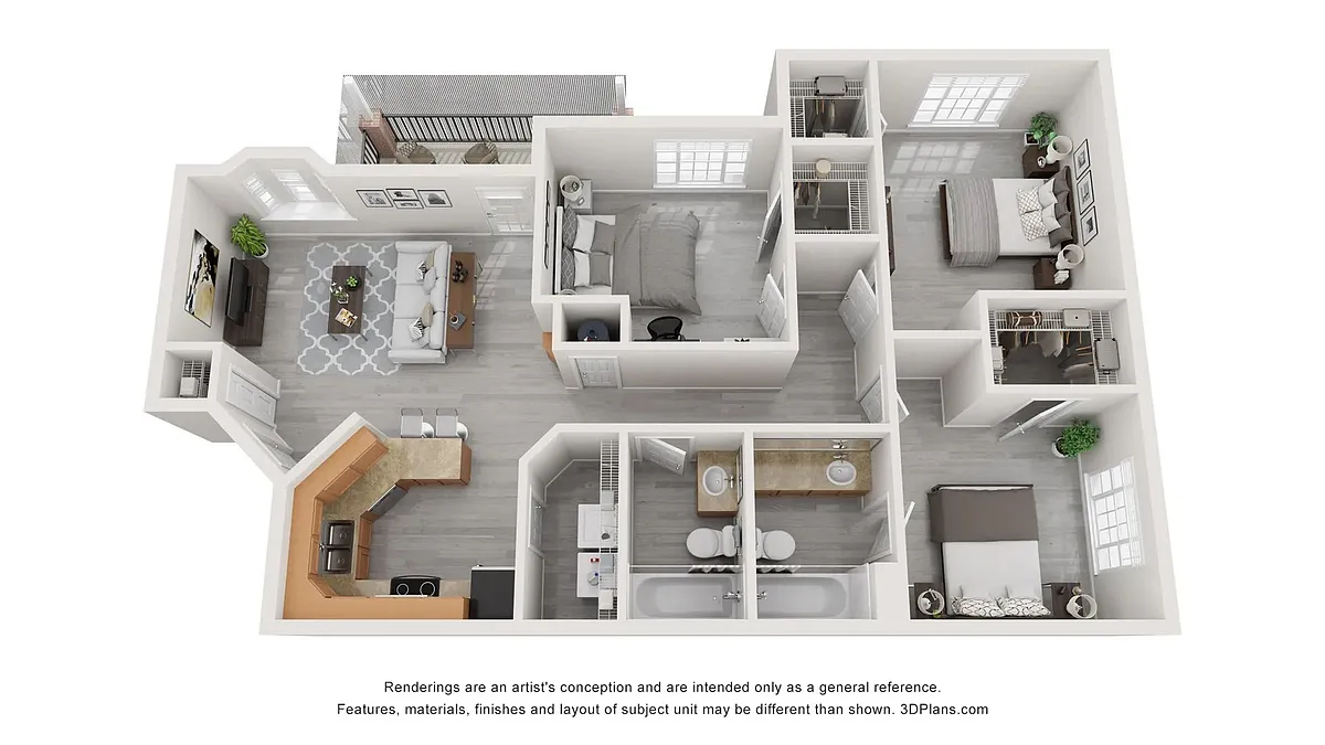 Floor plan The Magnolia