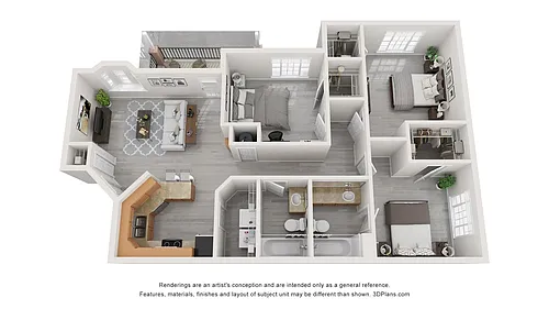 Floor plan The Magnolia