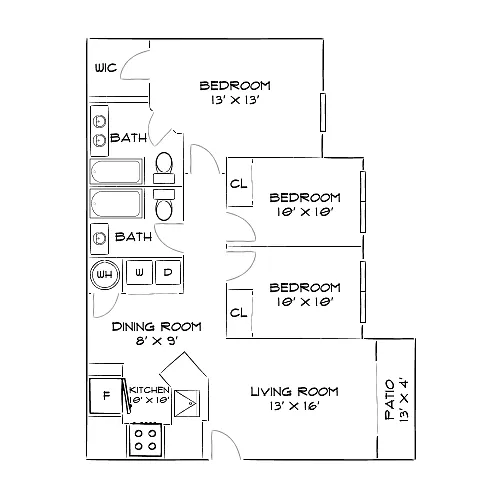 Floor plan Design 3A