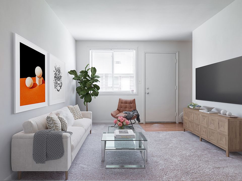 Living Room with Carpet