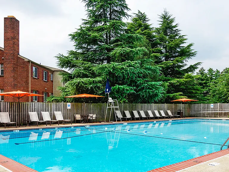 One of the four pools at Alexandria