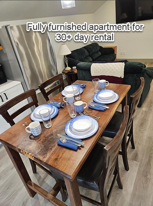 1 bedroom, 1 bath fully furnished apartment
