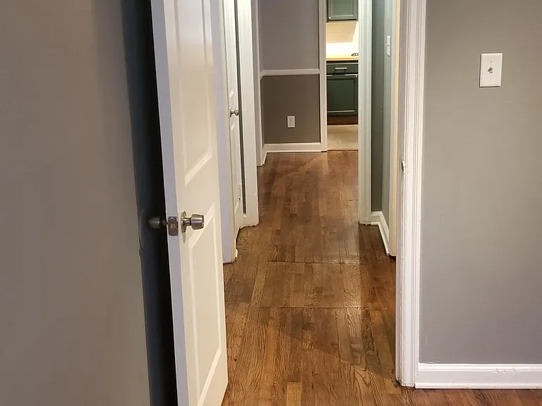Hallway view from Bedroom 2