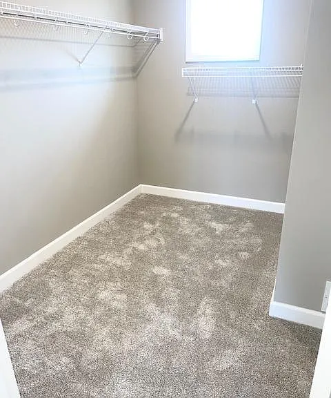 Master bedroom walk-in closet