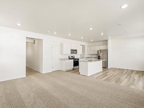 The Red Rock floorplan interior image taken at a Meritage Homes community in Colorado Springs,