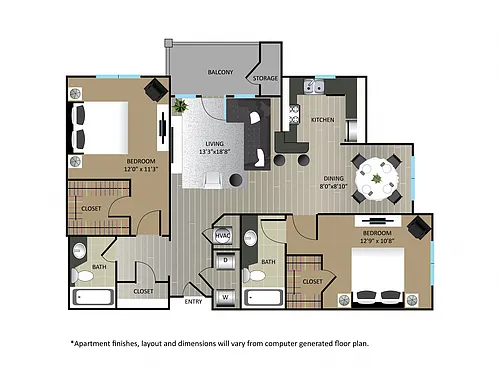 Floor plan B1R