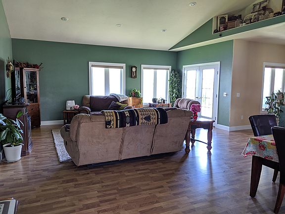 living room from front door