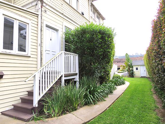 Entrance to unit