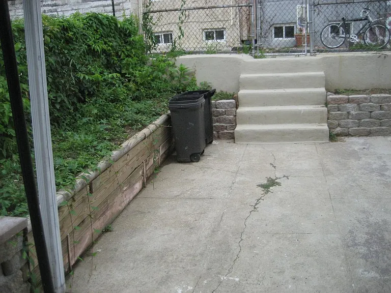 enclosed back patio