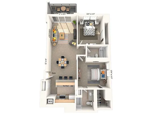 Floor plan B1-1