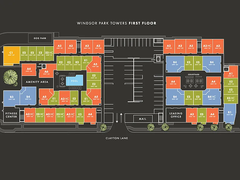 1st Floor Site Plan
