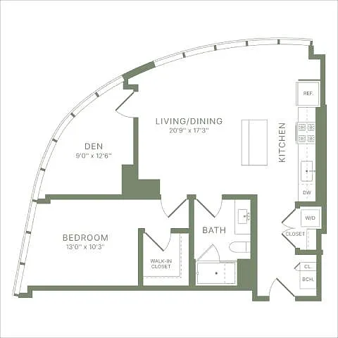 Floor plan A61