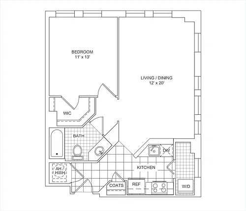 Floor plan Alban VI