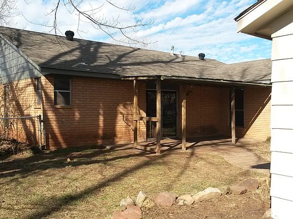 Storage shed and patio