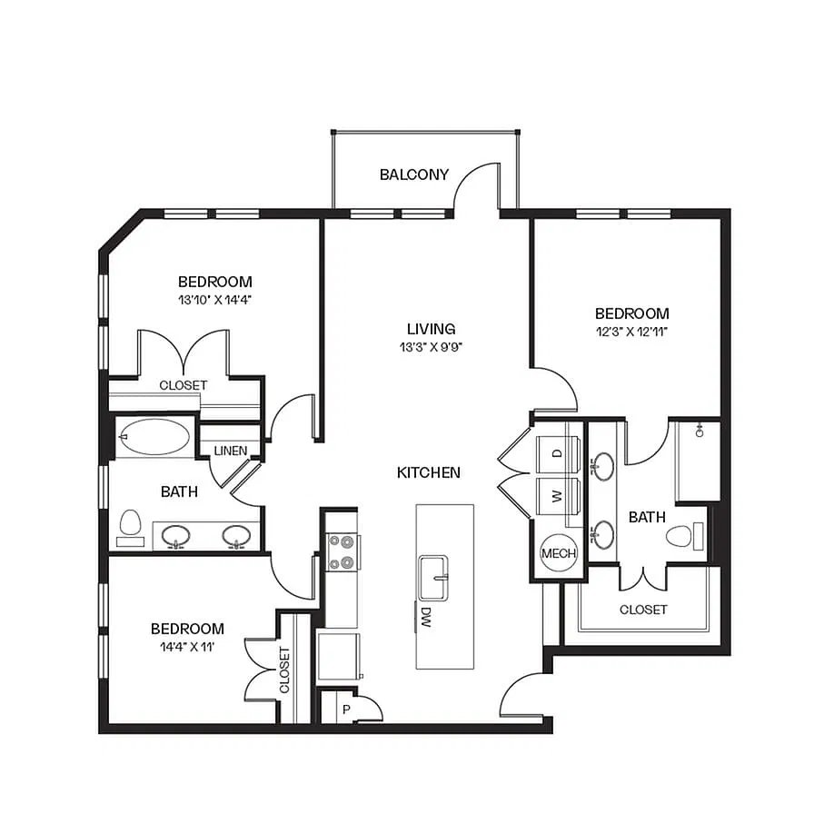 Floor plan Standout