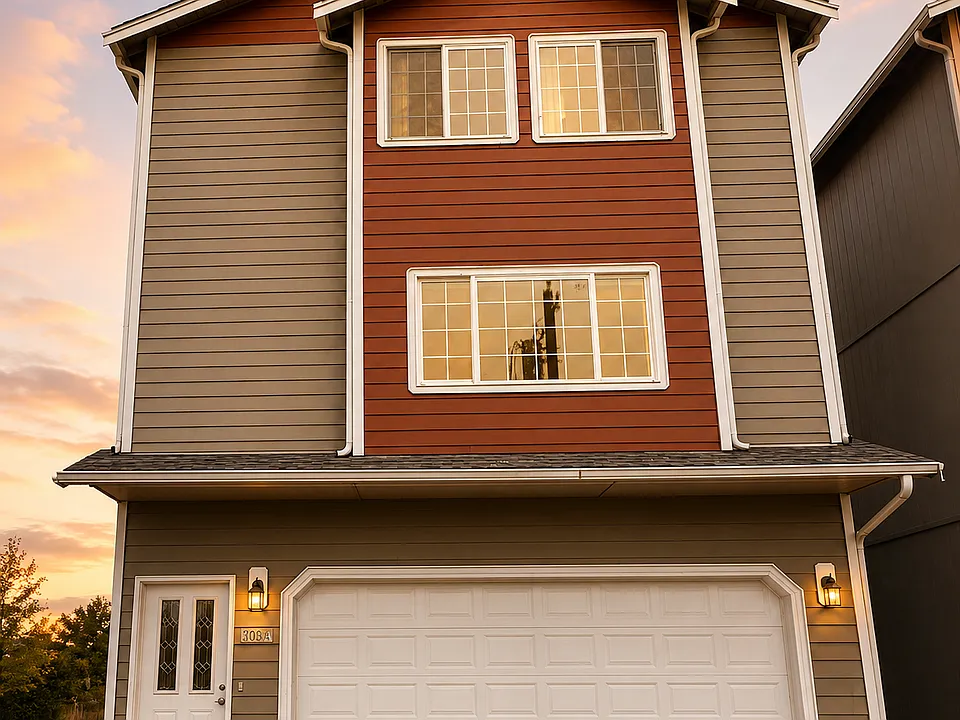 Front entry.