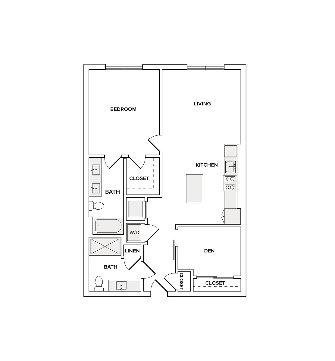 Floor plan A16D