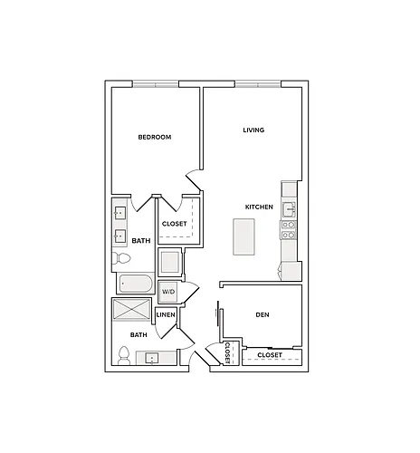 Floor plan A16D