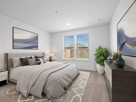 Virtually staged Owner s Suite