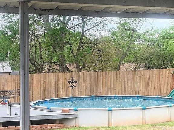 24 ft Partial In Ground Pool
